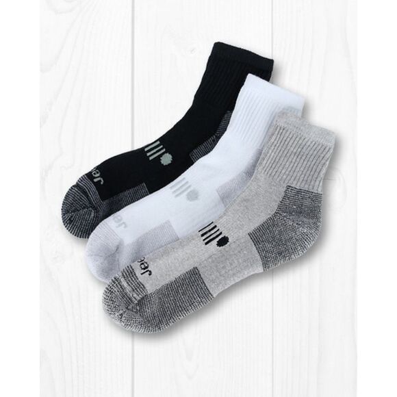 Jeep Men's Classic Cotton Ankle Socks (3 Pair Pack) - Picture 3 of 3